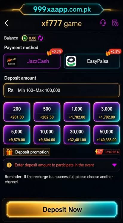 Deposit Process