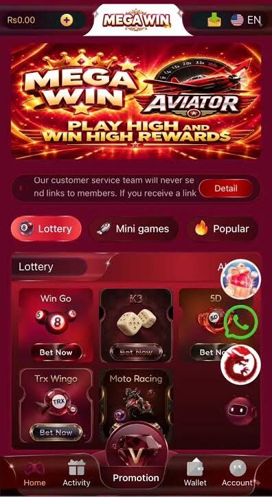 MEGAWIN10 Game